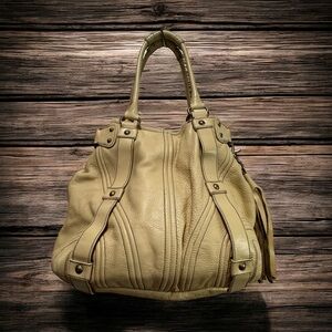 Botkier Creamy yellow leather Bombay slouchy 
Handbag